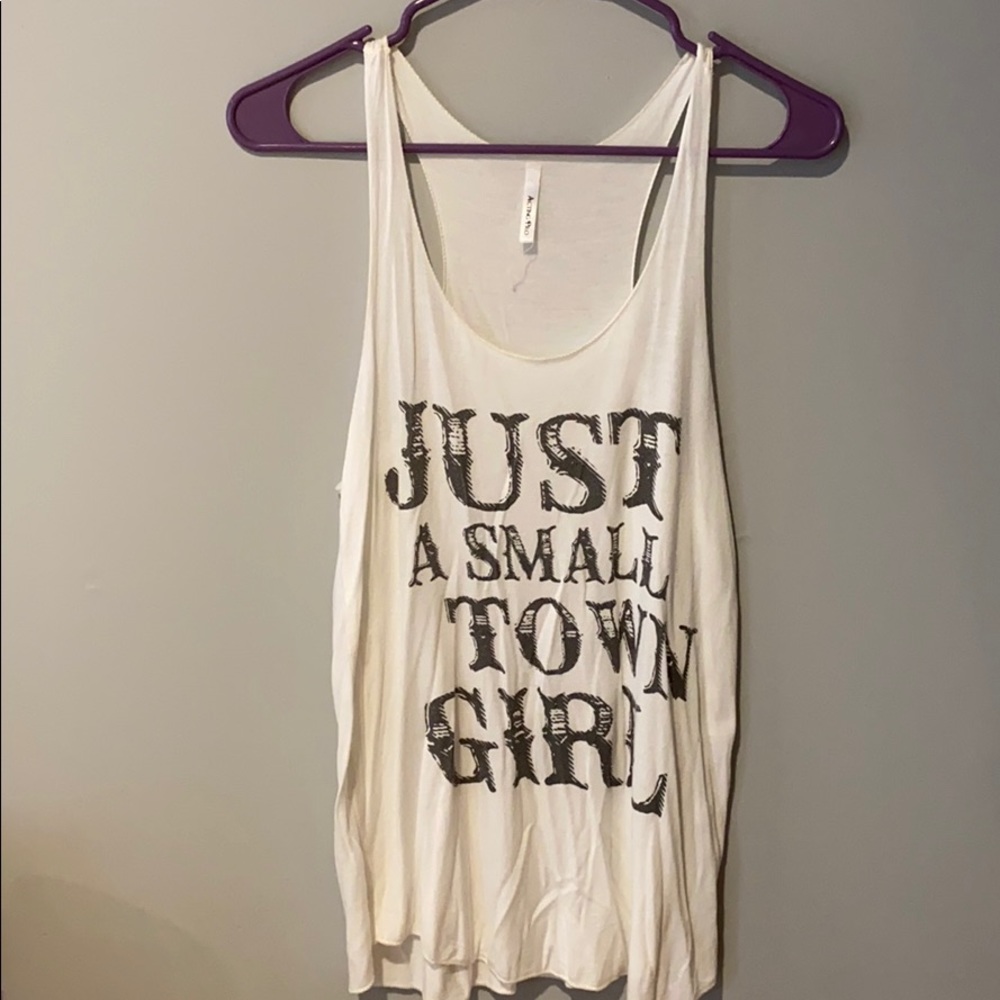 Just A Small Town Girl Tank Top
